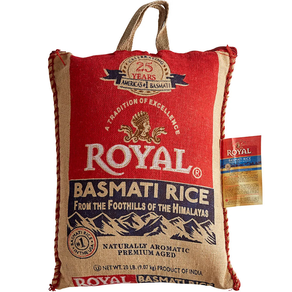 Royal Basmati Rice 20 lbs رز رويال بسمتي 20 رطل