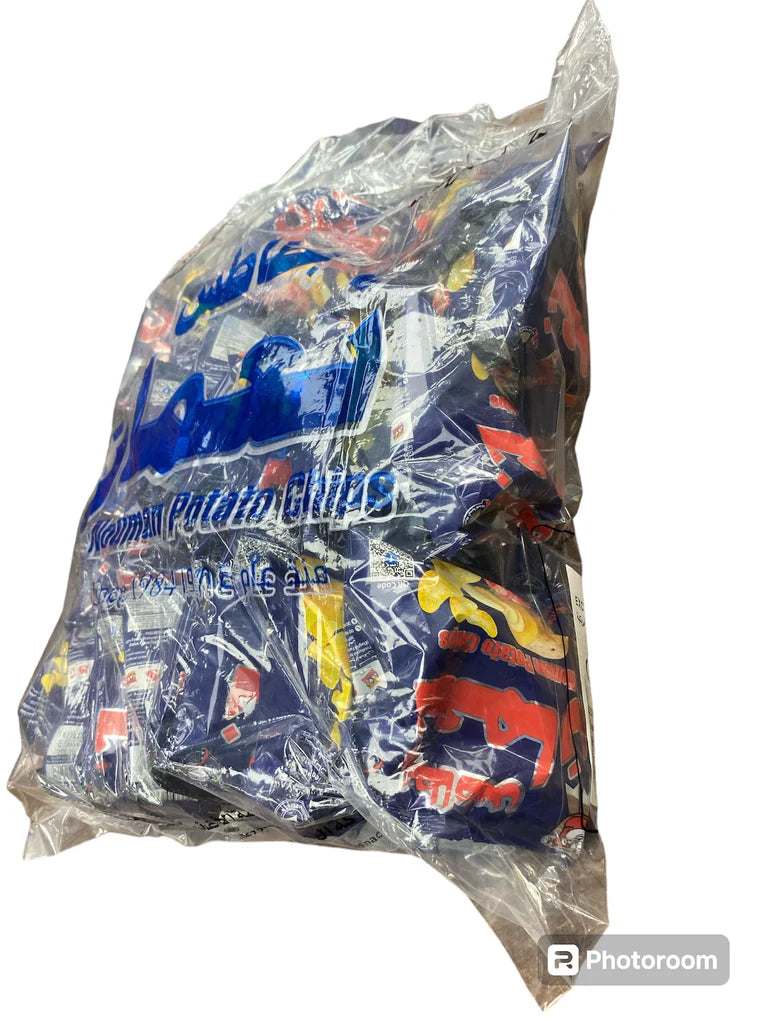 Nouman Potato Chips بطاطس نعمان بنكهة الكاتشب/بطاطس نعمان بنكهة الفلفل الحار