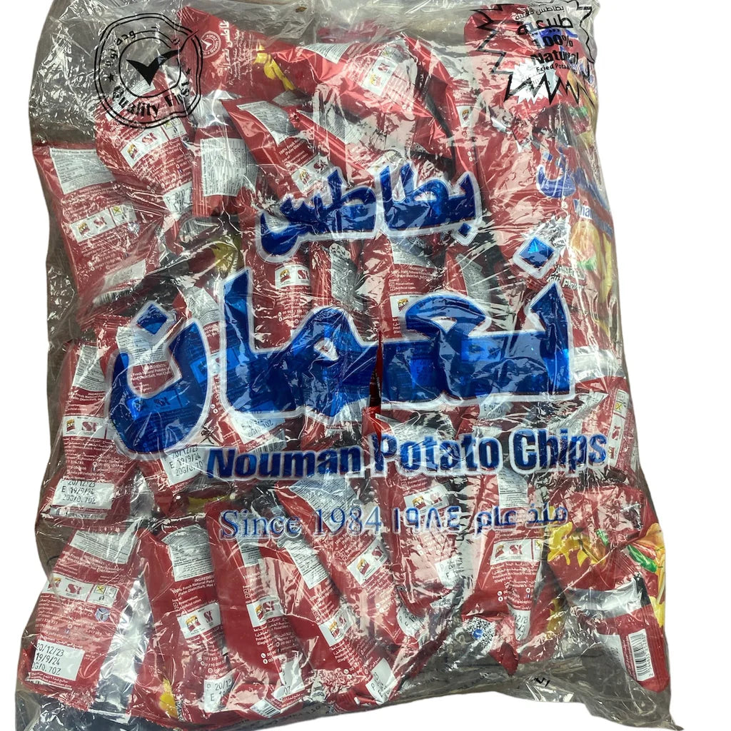 Noman Hot Chili Potato Chips بطاطس نعمان بالفلفل الحار