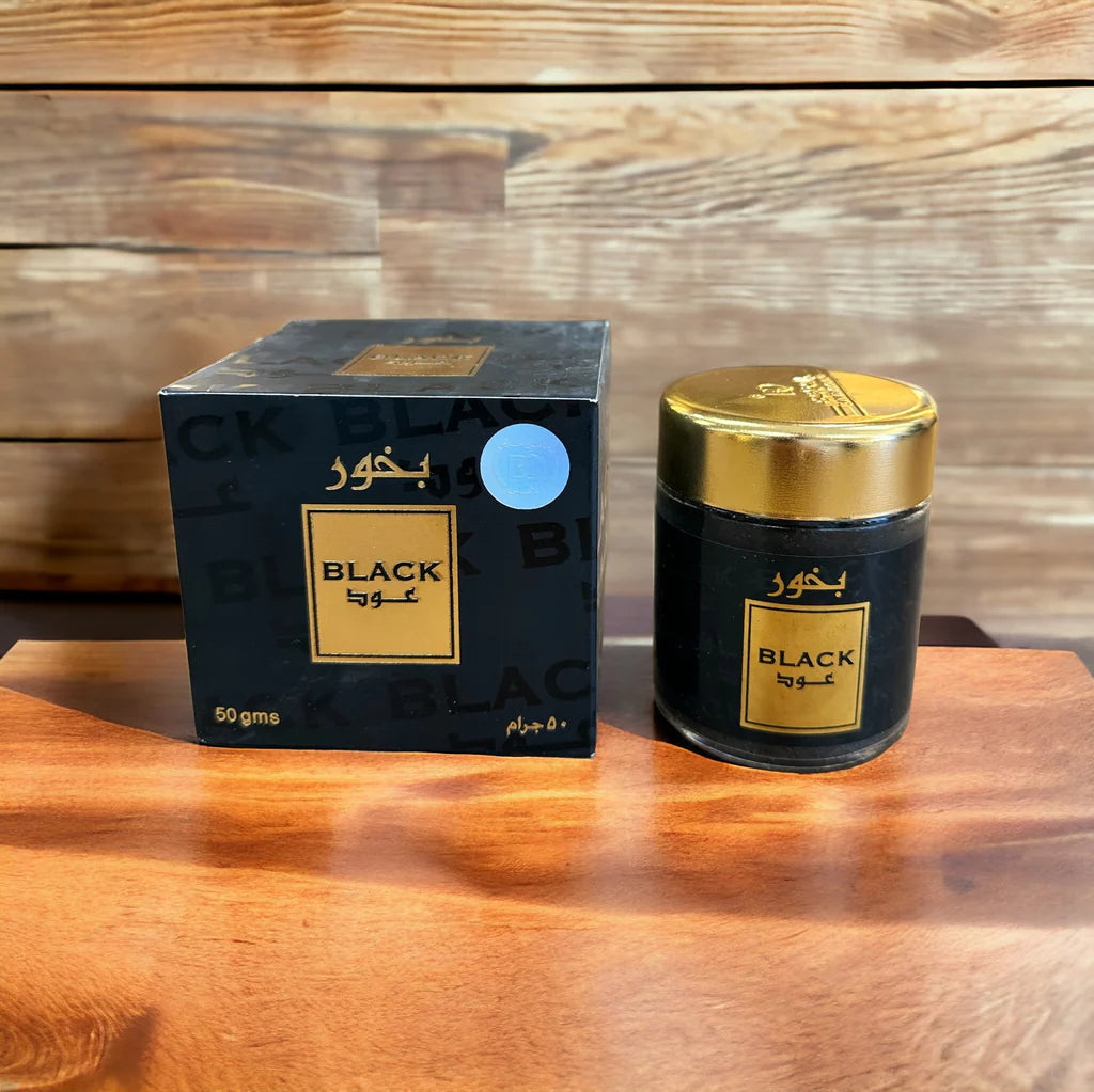 Black Oud Chips Incense بخور عود اسود