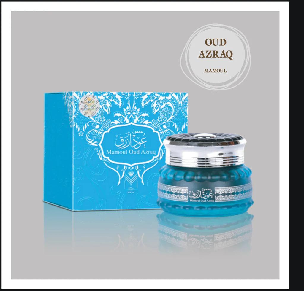 Blue Oud Incense by Al-Mas Perfumes بخور عود ازرق من الماس للعطور