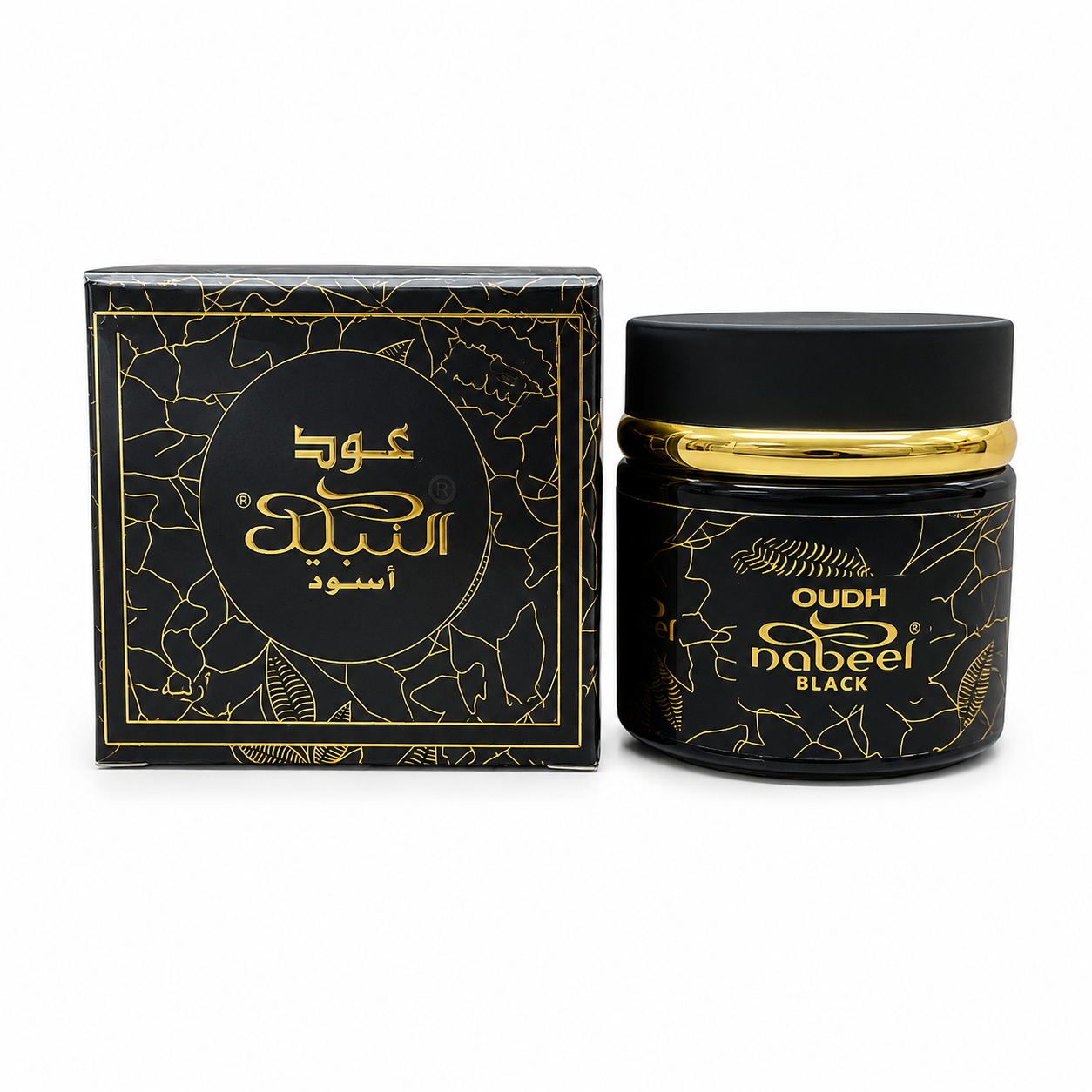 Black Nabeel Oud Bakhour بخور عود النبيل