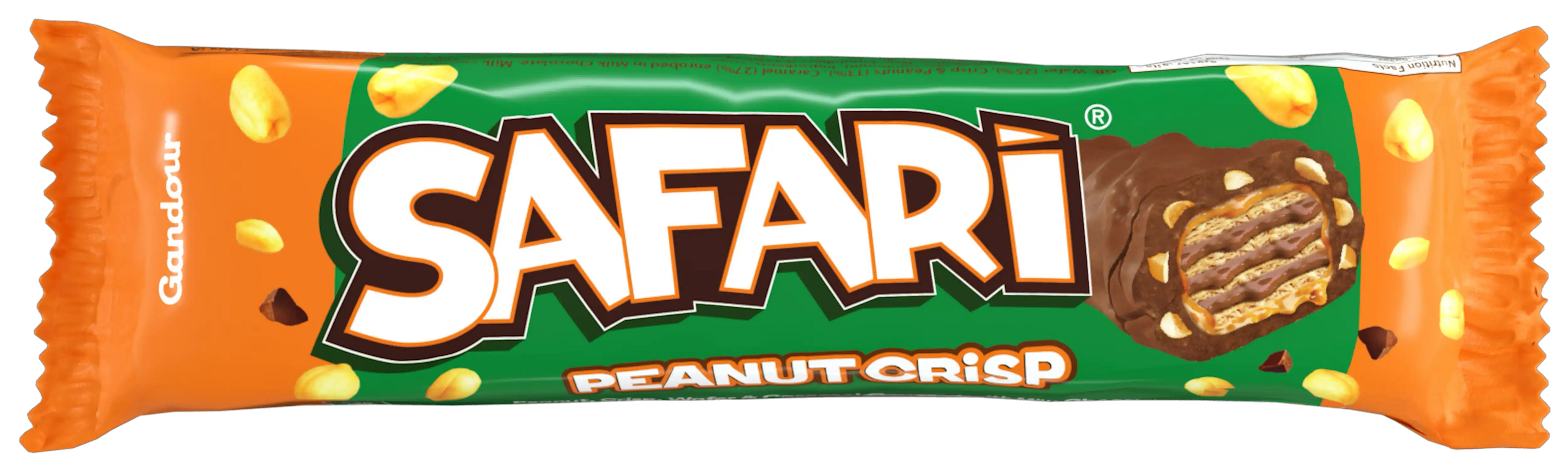 Safari Peanut شكولاتة سفاري بالفول السوداني من اليمن