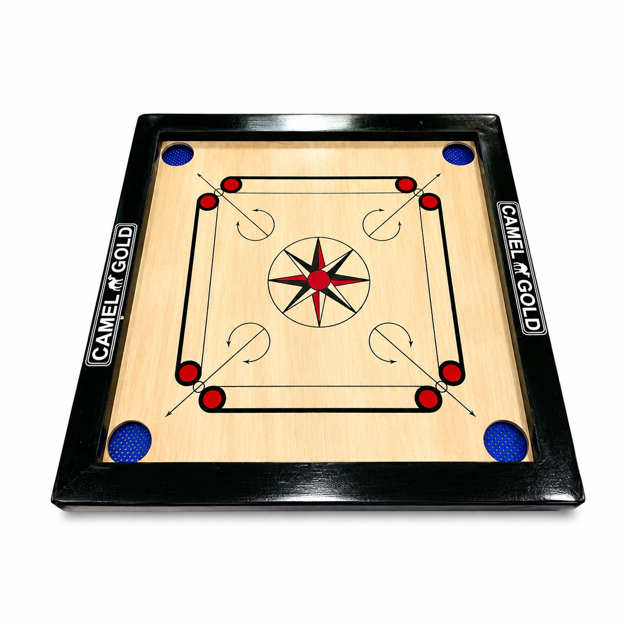 Karom Board with Pieces لوح كاروم مع القطع