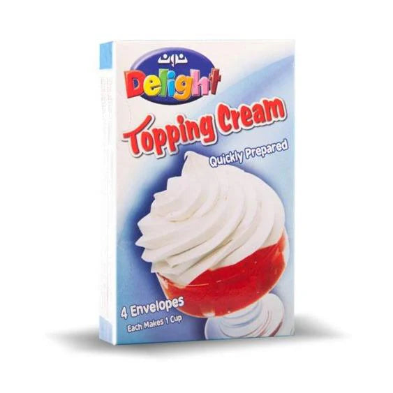 Delight Whipping Topping Cream كريمة جاهزة نون ديلايت