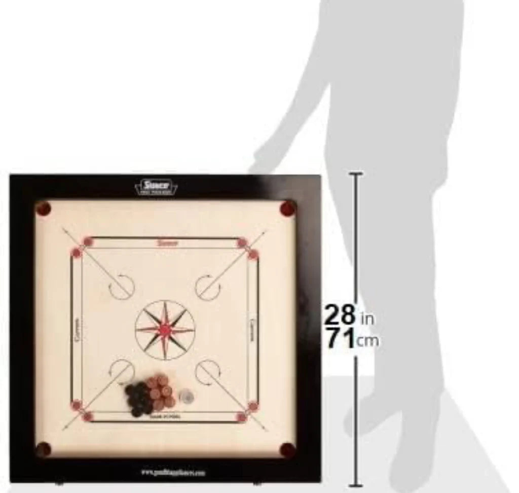 Karom Board with Pieces لوح كاروم مع القطع