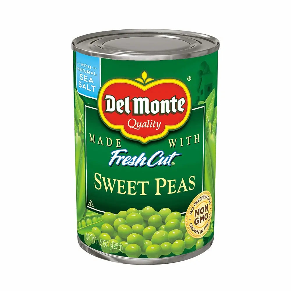 Del Monte Sweet Peas (15 OZ) بازلاء ديل مونتي الحلوة