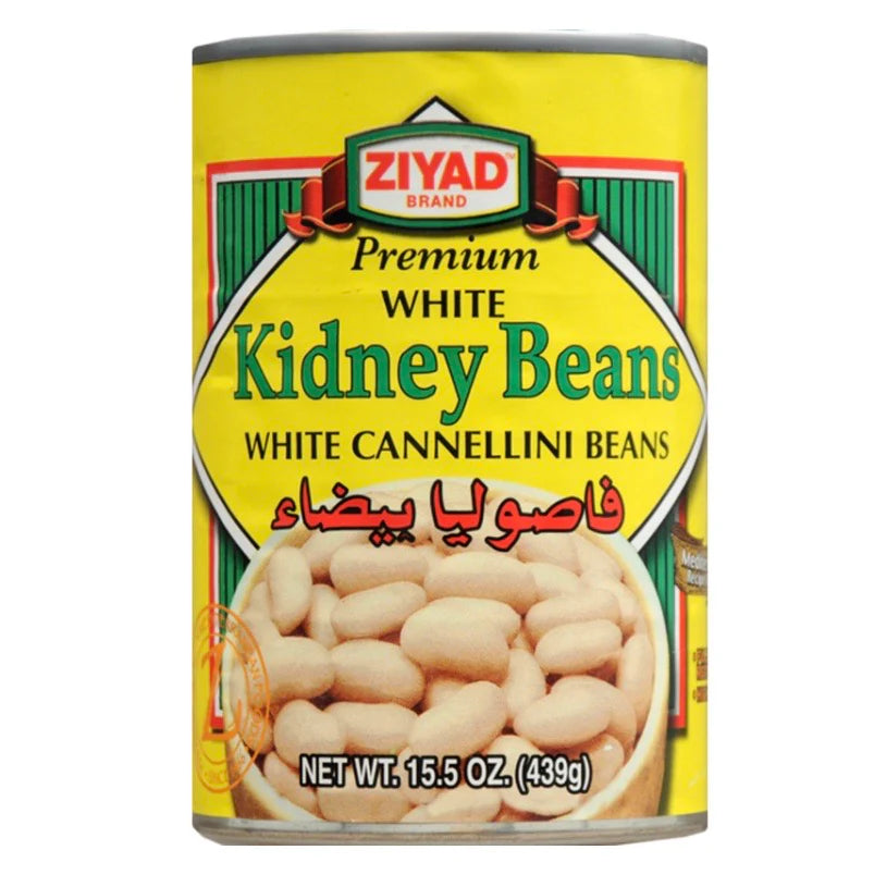 Ziyad White Kidney Beans (15.5 oz) فاصوليا بيضاء من زياد