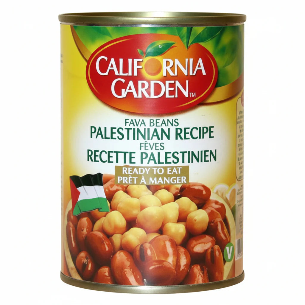 California Garden Fava Beans-Pali Recipe (450g) وصفة فول "كاليفورنيا جاردن" (طريقة "بالي")