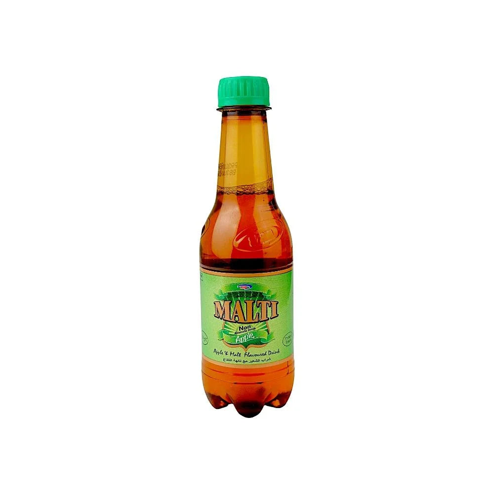 مالتي شراب الشعير بنكهة التفاح من اليمن Malti drink from Yemen